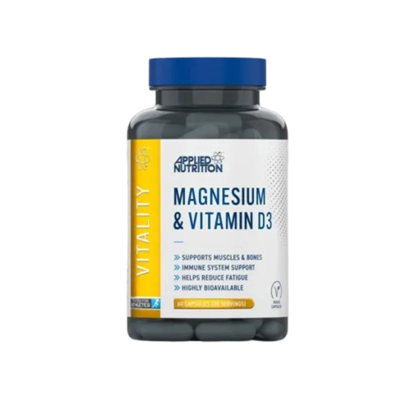 Magnesium &amp; Vitamin D3 60 Caps