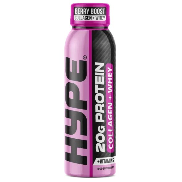Collagen &amp; Whey - 20g Protein Shots 12 x 100ml